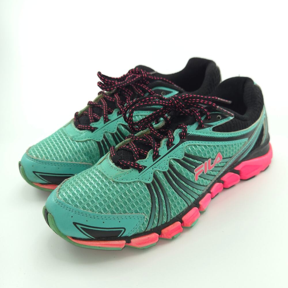 Fila Memory Electrovolt 2 Women's Size 8.5 Running Shoes Pink Teal 5SR20361-310